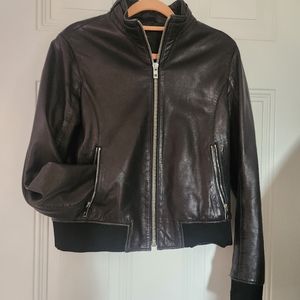 Rag and Bone leather Jacket XS